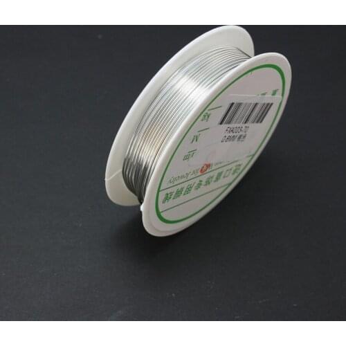 0.8MM Copper Wire 6m/lot Beading Wire Rhodium Plated Craft Beads Rope Copper Wires Beading Wire Jewelry Making