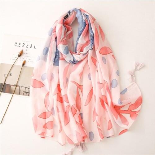 New Antumn Shawl Scarf Cotton Feeling Large Head Wraps High Quality Taasel Pashmina Foulards