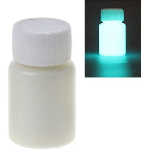 Glow in The Dark Liquid Luminous Pigment Non-Toxic for Paint Nails Resin Makeup B95F