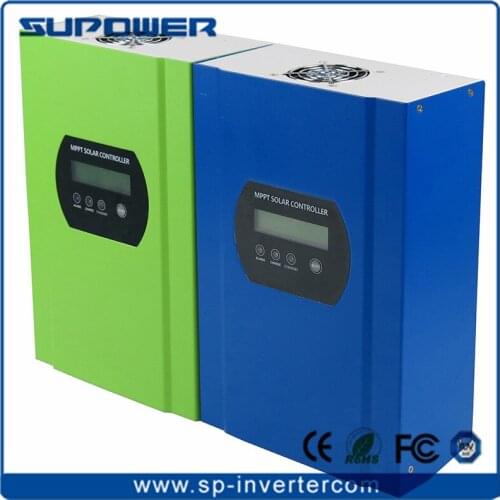 Ture MPPT Solar Charge Controller 50A 12V 24V 48V Solar Battery Charger Controller LCD Display Max150V input Solar Regulator