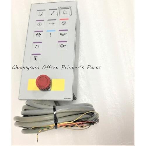 10.110.7499 Touch-Sensitive Scherm Layout Operator Panel Instruction plate englisch Suitable For Heidelberg Offset printing