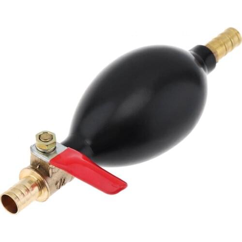 10mm PVC Hand Suction Pump with Fuel Liquid Transfer Pump Pipe and Switch Suitable for Car / Boat / Marine / Motorcycle