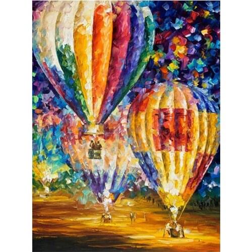 3D Square Mosaic Diamond Painting Hot air balloon Cross Stitch Diamond Embroidery Cartoon Full New Arrival Decoration Home DIY