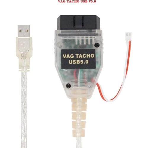 For Vagtacho USB Version V 5.0 Tacho V5.0 For NEC MCU 24C32 or 24C64 Car Diagnostic Cables