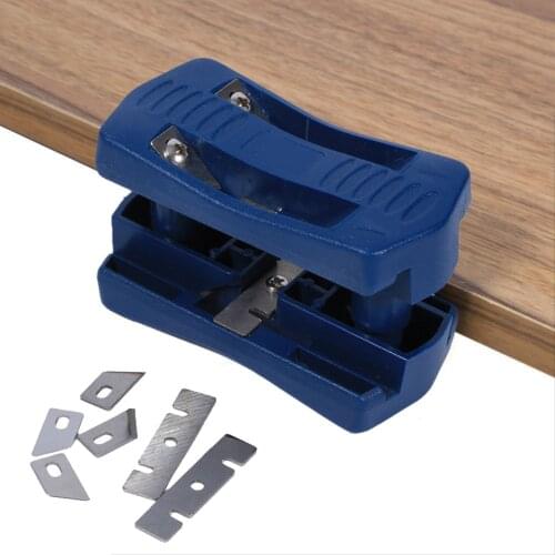 Double Edge Laminate Trimmer Woodworking Tool Steel Blade For Wood Plastic ALI88
