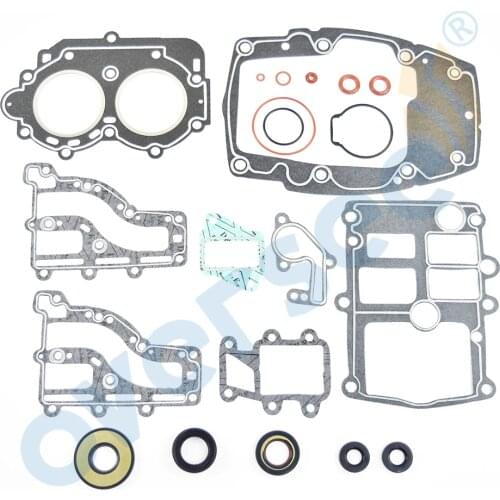 OVERSEE Gasket Kit For 15HP 2 stroke for Yamaha Parsun Hidea 6E7-W0001-A1 2 Stroke Outboard Engine