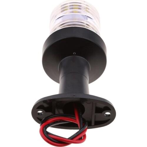 Boat Yacht All Round Anchor 360 Degree LED Daylight White Navigation Light Splashproof 5 inch, 12V