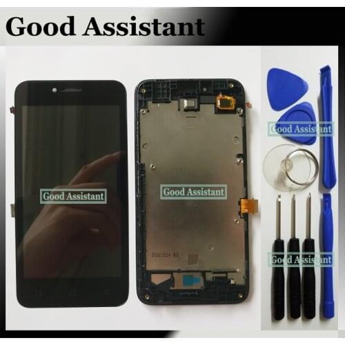 Original Black/White For Lenovo Vibe B A2016 A2016a40 A2016b30 A2016b31 LCD Display Touch Screen Digitizer + With Frame + Tools