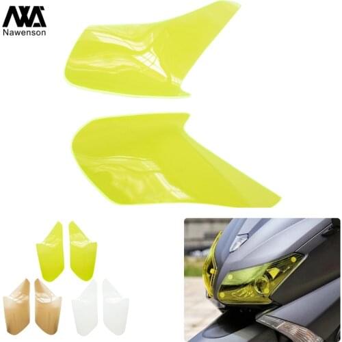 Motorcycle Headlight Shield For Tmax 530 tmax-530 Tmax530 2013-2014 Front Lamp Screen Protector