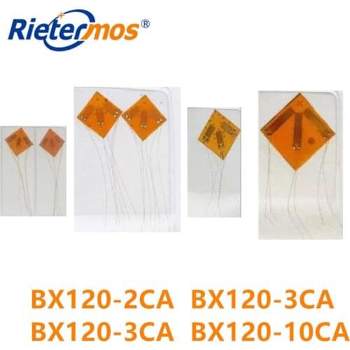 10pc BX120-2CA BX120-3CA BX120-5CA BX120-10CA Strain Gauge Sensor Foil Type Resistance Strain Gauge Pressure Gauge sensor