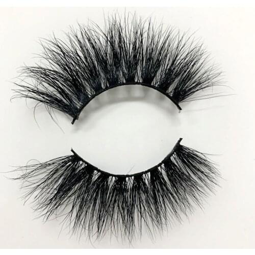 IN USA Real Mink Lashes Wholesale 200 Pairs Soft Fluffy Natural Eyelashes Bulk Handmade Makeup Mink Eyelashes