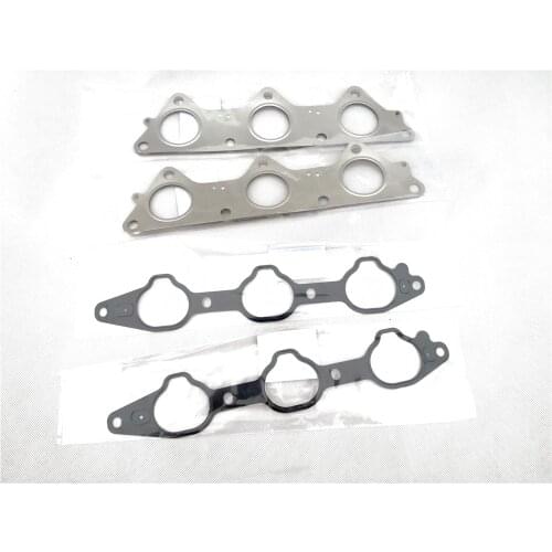6G72 6G74 For MITSUBISHI PAJERO V43 V73 V77MONTERO SPORT 24V Engine Parts Intake And Exhaust Manifold Gasket MR561678 MR281721