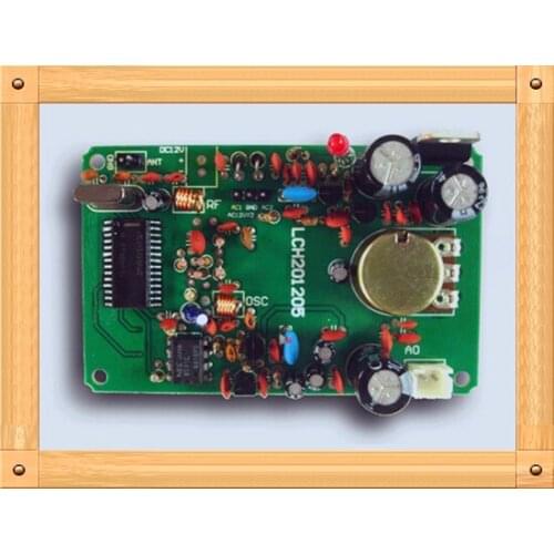 Free Shipping!!! 5W high stability PLL FM broadcast automatically receive board (Phase Locked Loop) (with mute) (mono)