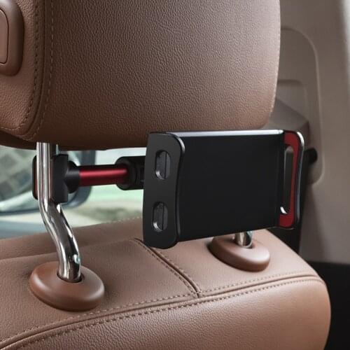 360 Rotation Car Back Seat Headrest Holder Mount Automobile Interior Decoration Parts for 4.7-12.9 inch Phone Tablet