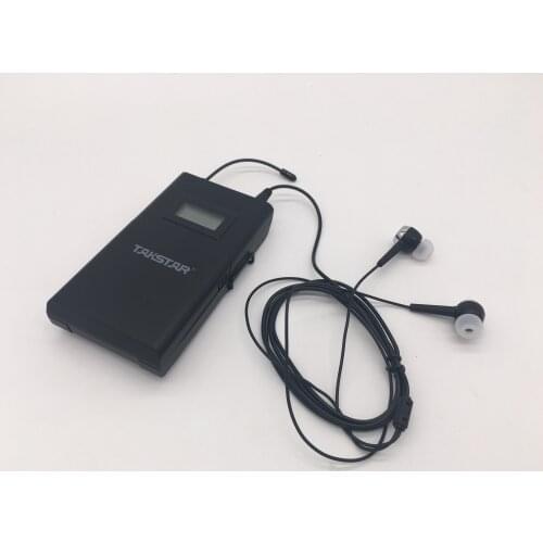 Takstar wpm-200 single Receiver Wireless Monitor system with In-Ear Earphone stage monitoring Receiver Not Include Transmitter