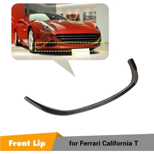 Carbon finber front bumper for Ferrari California T 2015-2018 carbon finber front lip