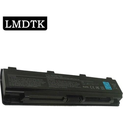 LMDTK New 6 Cells Laptop Battery PA5108U-1BRS PA5109U-1BRS PA5110U-1BRS For Toshiba C40 C45 C50 Satellite C55 C70 C75 Series
