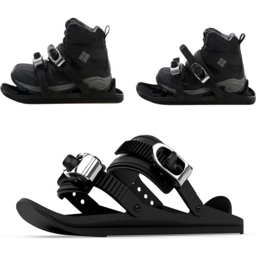 Mini Ski Skates Snow Shoes Mini Ski Skates for Snow The Short Skiboard Snowblades VIP Drop Shipping