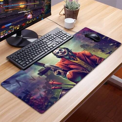 Mouse Pad Mat Computer Mousepad 90x30cm Natural Rubber XL Mouse pad gamer desk mat Computer Gamer keyboard Mouse Joker Play CSGO