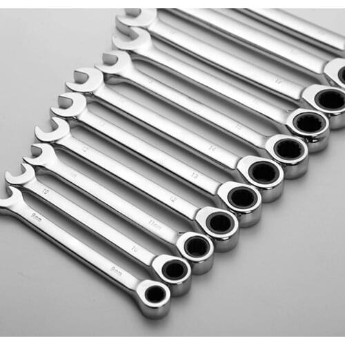 1 PC Ratchet Combination Wrenches Set Hand Tools for Car Repair Ratchet Spanners A Set of Key 1 pc Ratchet Combination Wrenches