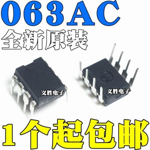 New and original MC34063ACN 063AC 063EC Dc/dc voltage controller chips DIP8 Dc/dc voltage controller chips into DIP8
