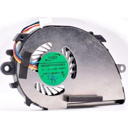 Original AB06505HX050BZ0 5V 0.50A laptop built-in CPU cooling fan