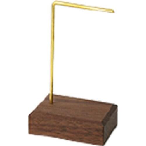 40GB Walnut Metal Earring Stand Holder Shelf Jewelry Display Rack Bracket Organizer for Woman Girl