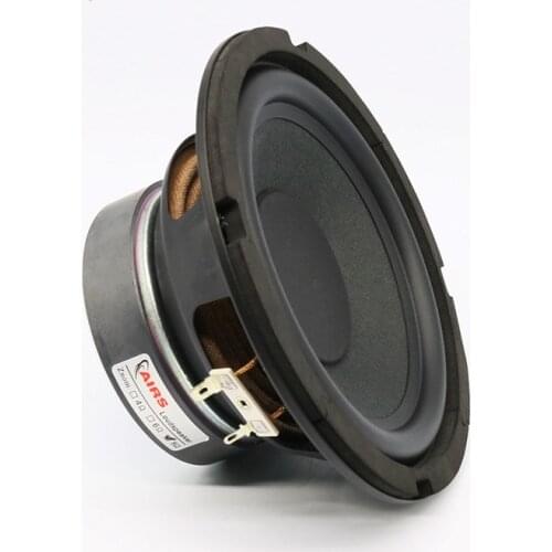 34~60W 6.5 Inch Woofer 4/8 Ohm Long-stroke Subwoofer for Home Theater, Car Modification DIY Round Rubber Edge Subwoofer One