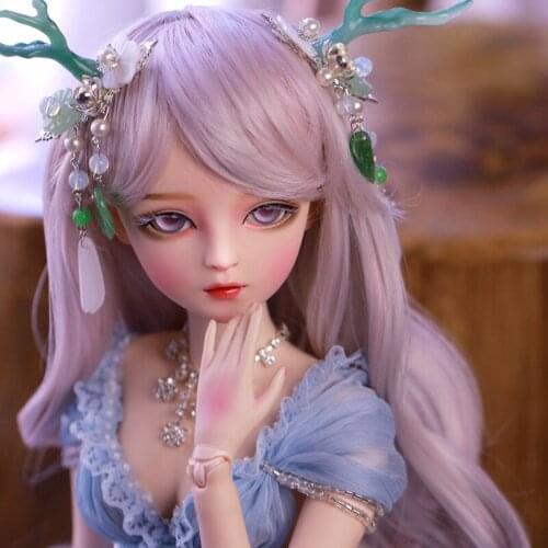 BJD Doll 60cm 1/3 Exquisite Fashion Girls BJD Dolls 18 Ball Jointed Doll Toy for Children Girlish Collection Oueneifs