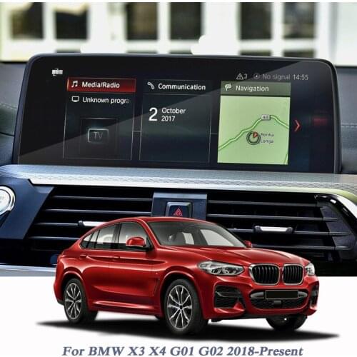 For BMW X3 X4 G01 G02 2018-Present Car Styling GPS Navigation Screen Glass Protective Film Dashboard TPU Display Film