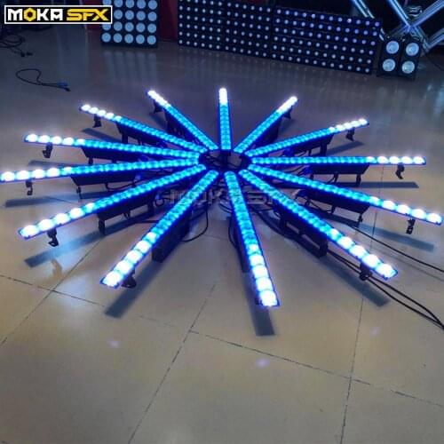 Led Wash Wall Light 14pcs x 5w Rgb Stage Lighting Led Wall Washer For Bar Party Nightclub Lights Show Changeable Wash Wall Light