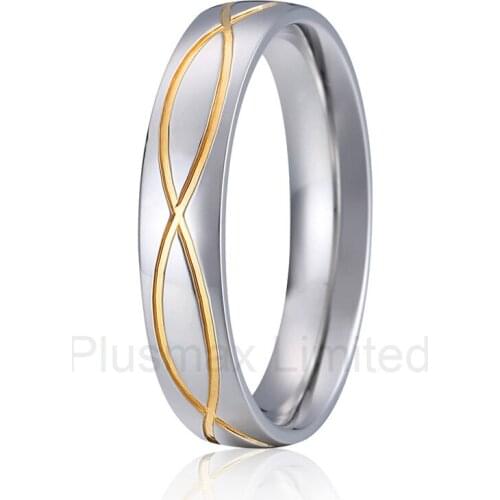 High quality Best China factory vintage jewelry gold color elegent pattern wedding band finger rings
