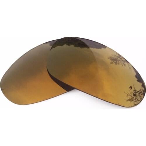 Bronze Gold Mirrored Polarized Replacement Lenses for Straight Jacket 1999 Sunglasses Frame 100% UVA & UVB