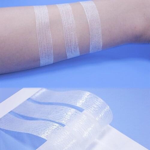 1Bag New 6mm 12mm*100mm Foreign Trade Medical Seam-free Beauty Tape Surgery Postpartum Skin Wound Strip Pull Tight Anti-speed