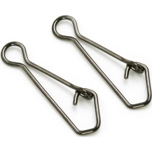 50pcs Strong Pull Pin Fishing Gear Fishing Line Connector American Rotating Ring Reinforcement Pin Fishing Gear Accessories