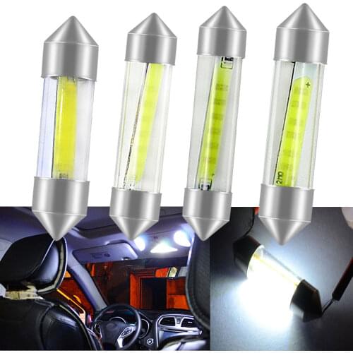 Car Led Light C5w Reading Light 31MM 39MM 41MM Dome License Plate Lamp Automotive Interior Lighting Buld Car Door Gap Lights 12V