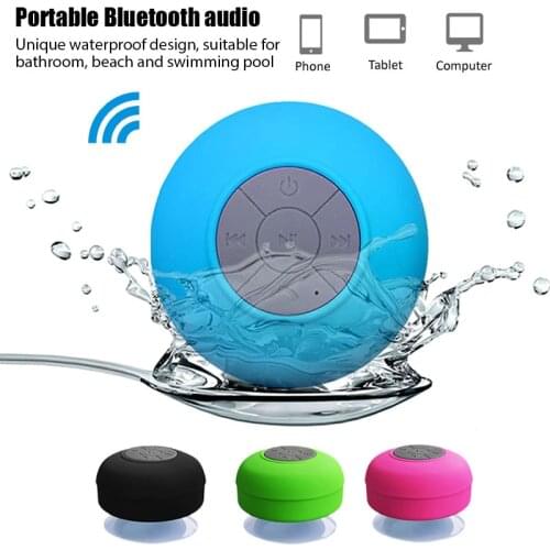 Bluetooth Speaker Portable Waterproof Wireless Hands-Free Speaker Shower Bathroom Swimming Pool Car Beach Outdoor