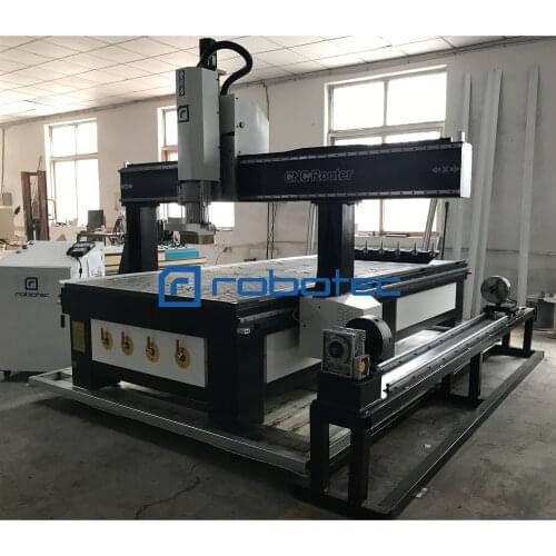 Syntec control vacuum table 1325 4 axis atc cnc router machine for 3d wooden toy and model auto tool changer cnc milling machine