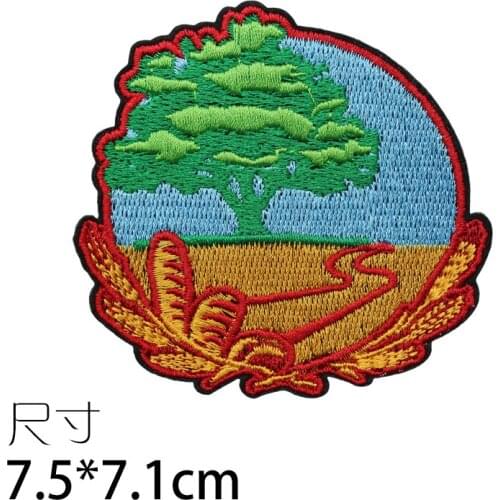 Custom embroidered Patches Iron On Patch St Patricks Day Holiday applique high quality factory direct can be customized