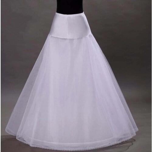 New Arrivals 100% High Quality A Line Tulle Dress Wedding Bridal Petticoat Underskirt Crinolines for Wedding Dress