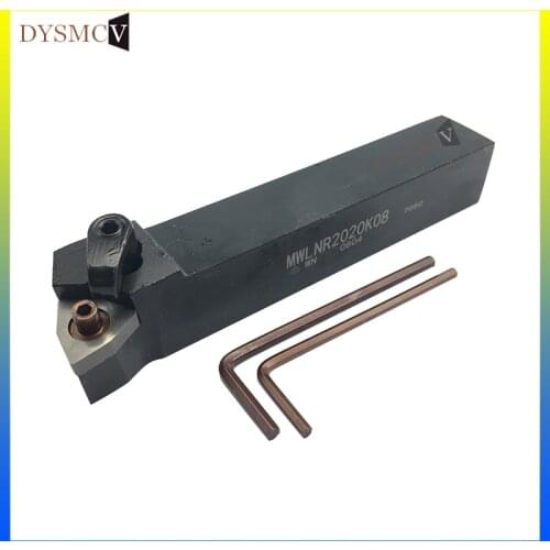 1 piece MWLNR 2020K08 MWLNL2020K08 MWLNR1616H08 MWLNL 1616H08 95 degree cylindrical knife with cutting tool