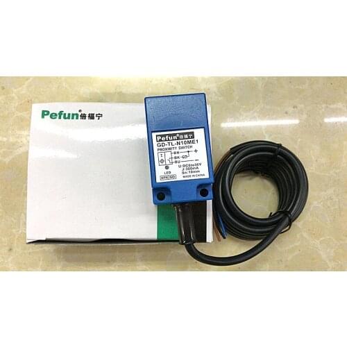 Genuine induction switch, proximity switch GD-TL-N10ME1, NPN, normally open pefun