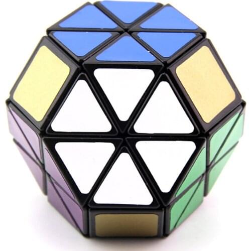 Original High Quality LanLan 8 Axis Octahedron Hydrangea Skewbed Magic Cube Speed Puzzle Christmas Gift Ideas Kids Toys