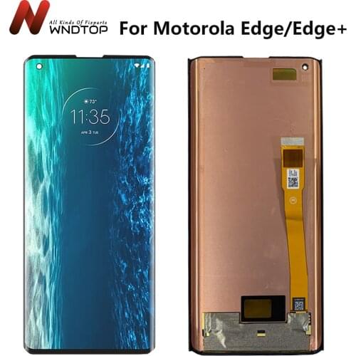For Motorola Moto Edge+ LCD Display Touch Screen Digitizer For Moto Edge LCD Display XT2063-3 LCD Touch Panel