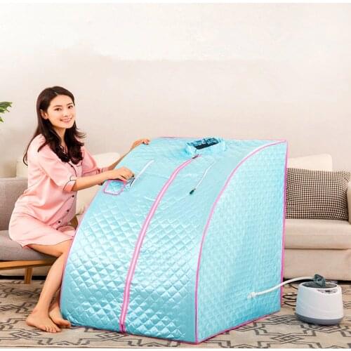 Steam Sauna 4L Steam Shower Cabin Slimming Household Wet Sauna Box Portable Steam generator 2KW