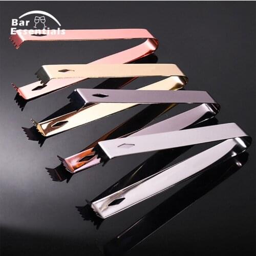 Stainless Steel Kitchen Seafood & bar Tweezer Food Tongs Tool Garnish Tongs Kitchen Bar Tool Copper/Gold Plated