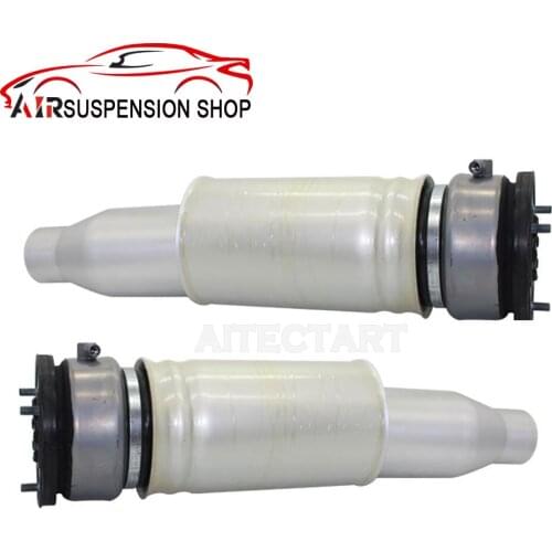 2x Air Suspension Shock Spring For BMW E65 E66 740 745 750 760 Rear Left+Right Airmatic Spring Bag Sleeve 37126785535 3712678553