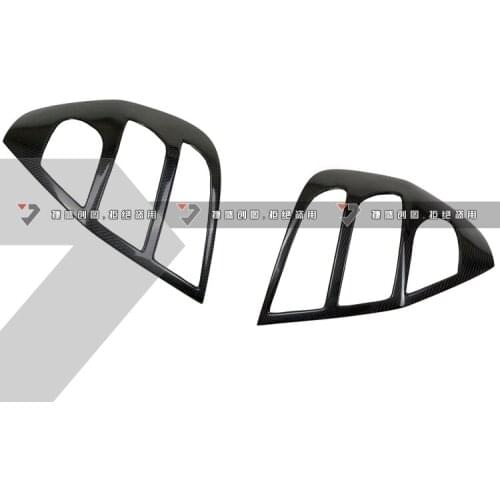 Fit for 04-08 Honda Fit Jazz carbon fiber rear lamp cover fog lamp cover rear lamp cover