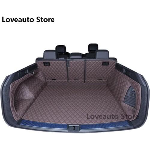 For Volkswagen VW Touareg 2021 2020 2019 Car All Inclusive Trunk Mats Cargo Liner Car Pad Full Cover Case Carpet Rug Accessories