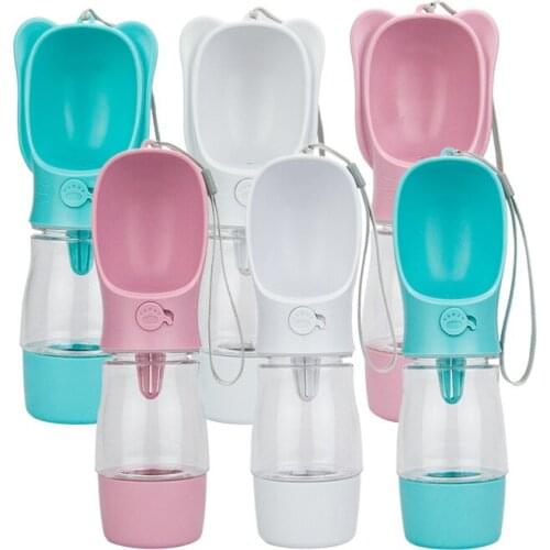 Pet Supplies Outing Water Cup Portable Travel Water Bottle Cat Dog Drinking Fountain Outdoor Drinking Water Feeding Water Bottle